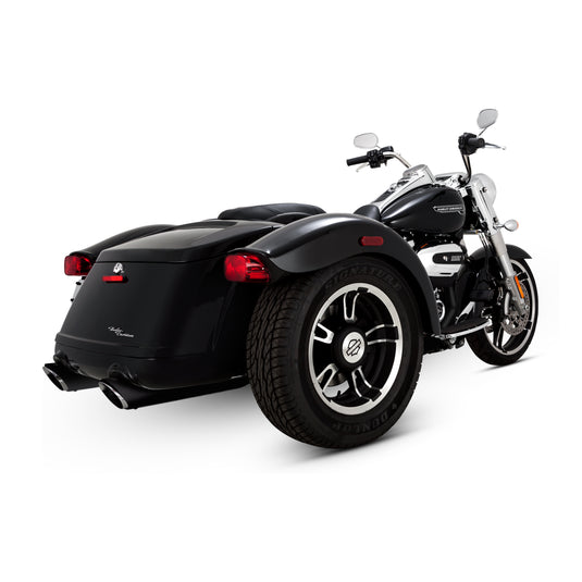 Vance & Hines 46796 Twin Slash Round Slip-On