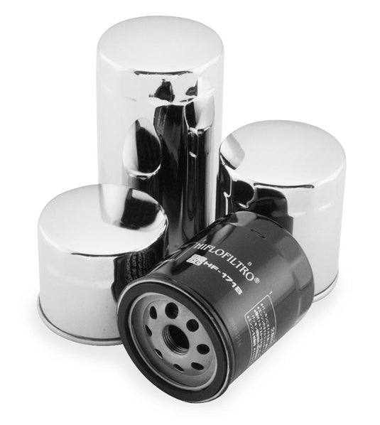 Hiflo HF138C Oil Filter - Chrome