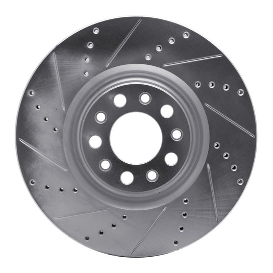 R1 Concepts 631-16012L RNC Brake Rotor - Drill & Slot