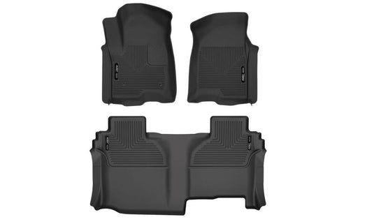 Husky Liners 53648 HL XAC - Front - 2nd Row - Black