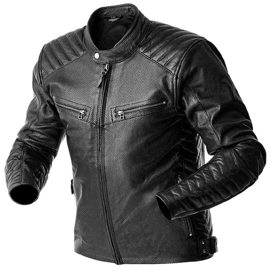 Rst Roadster Air D30 Leather Jacket (XX-Large, Black)