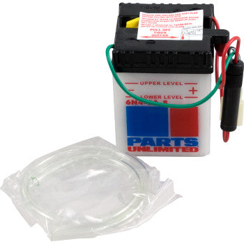 Parts Unlimited R6N4-2A-8 6V Conventional Battery