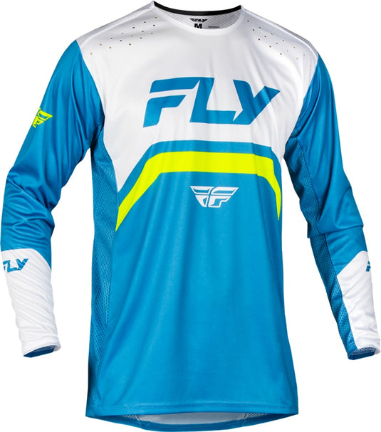 Blue/White/Lime Green