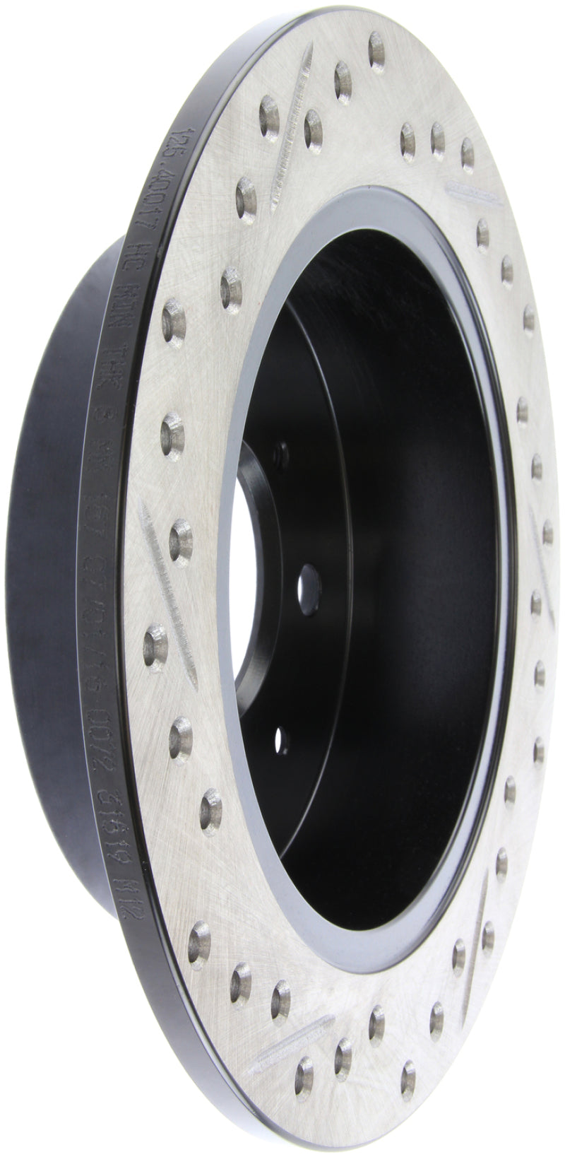Load image into Gallery viewer, Stoptech 127.40017L ST Slot &amp; Drill Brake Rotors

