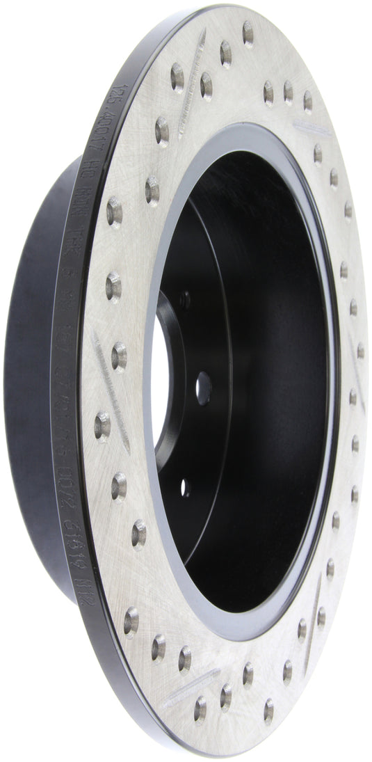 Stoptech 127.40017L ST Slot & Drill Brake Rotors