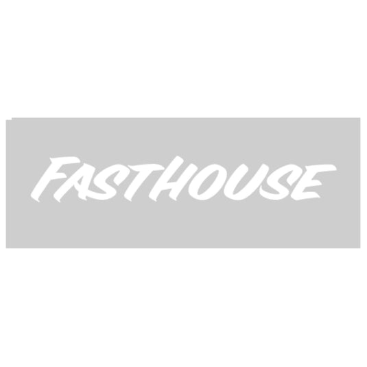 Fasthouse 3290-0790-00 Fasthouse Vinyl Decal - White - 30in.