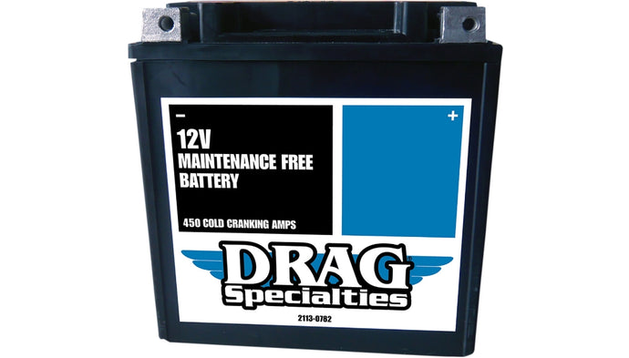 Drag Specialties 2113-0782 AGM Maintenance-Free Battery