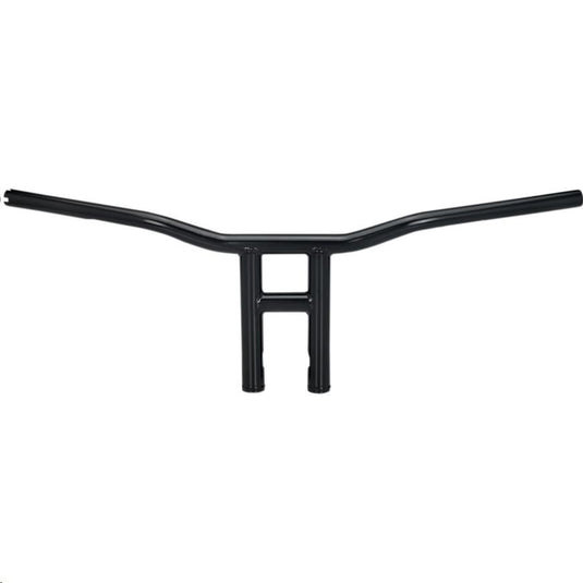Biltwell Inc. 6240-2015 1in. Throttle-By-Wire Tyson XL 10in. Handlebar - Black Electroplate