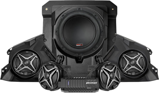 Ssv Works MAVR-PHZ4ATD 5 Speaker Kit with Phase EQ Amplifier