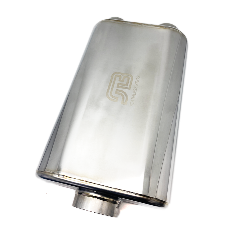 Load image into Gallery viewer, Stainless Bros 616-07623-0230 STB Lightweight Mufflers

