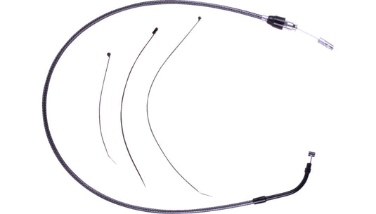 Magnum 7239HE Stock Length Quick Connect Braided Upper Clutch Cable - Karbonfibr - 39-1/4in.