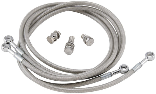 Streamline UNIV-R-36 Universal Rear Brake Line Kit - Clear - 36in.