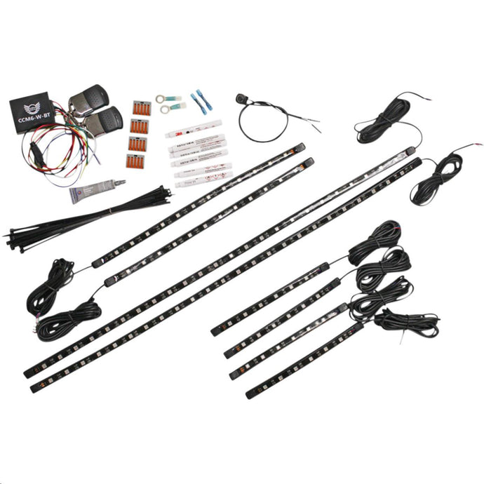 Custom Dynamics MWZ-OR-SNOW-02 Magical Wizards Full Sled Snowmobile Led Kit