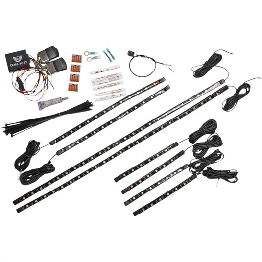 Custom Dynamics MWZ-OR-SNOW-02 Magical Wizards Full Sled Snowmobile Led Kit