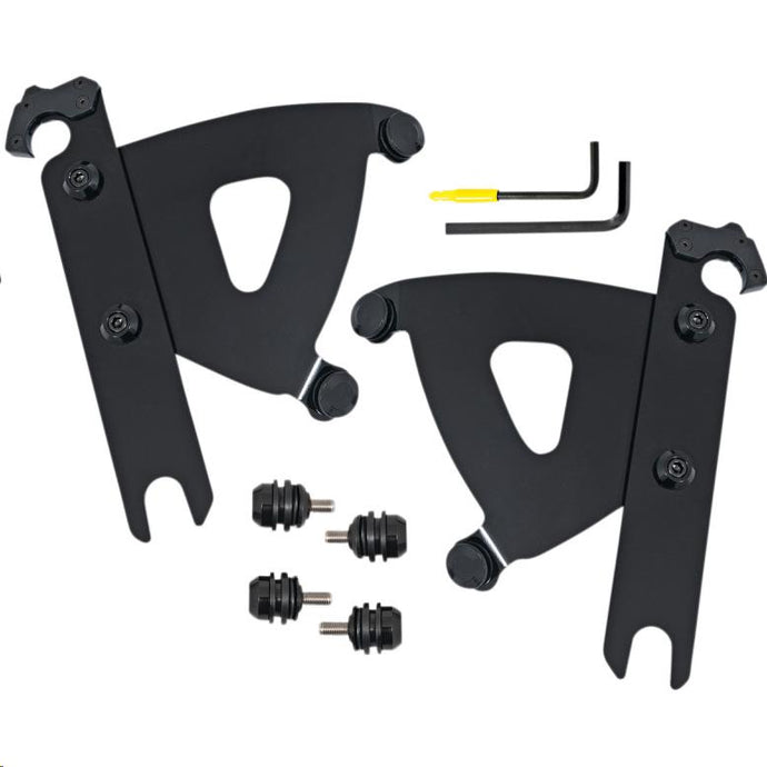 Memphis Shades MEB2053 Trigger Lock Mount Kit for Road Warrior Fairing - Black