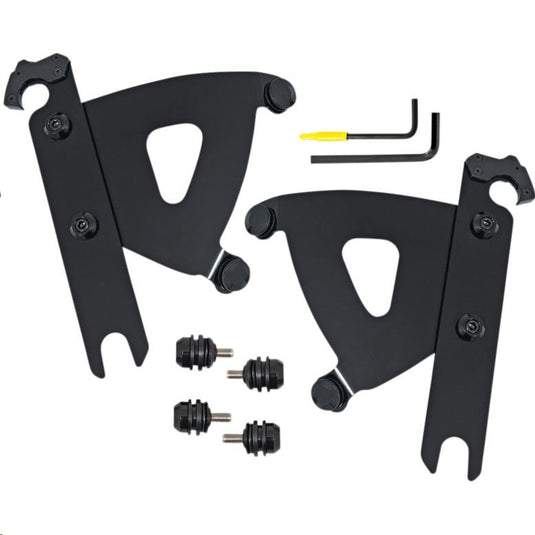 Memphis Shades MEB2053 Trigger Lock Mount Kit for Road Warrior Fairing - Black