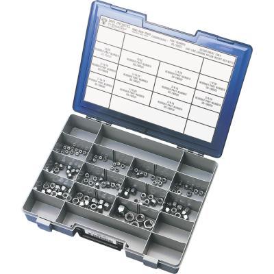Drag Specialties DS-190521 Chrome Nylon Insert Nut Assortment