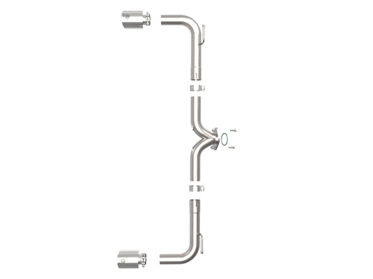 Afe 49-37014-P AFE Exhaust Axle Back