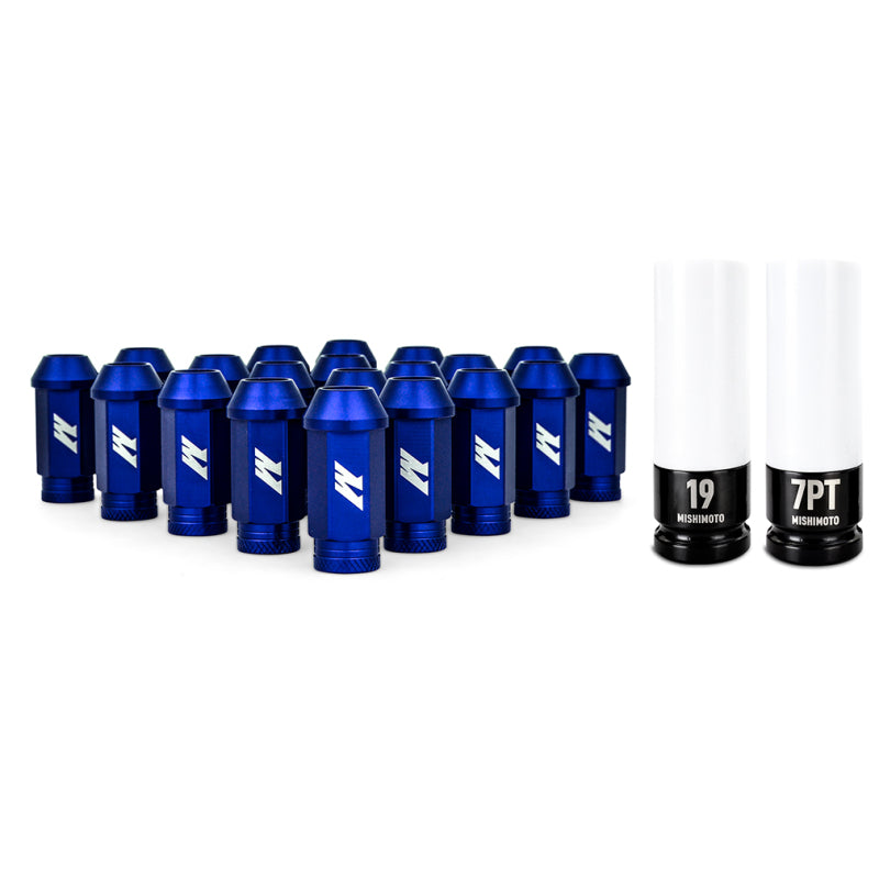 Load image into Gallery viewer, Mishimoto MMLG-125-20LBL MM Lug Nuts - Locking
