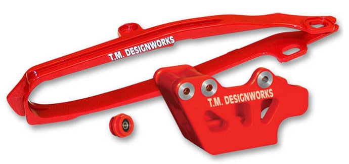 T.M. Designworks DCK-GGM-RD Dirt Cross Multi-Purpose Chain Slide-N-Guide Kit - Red