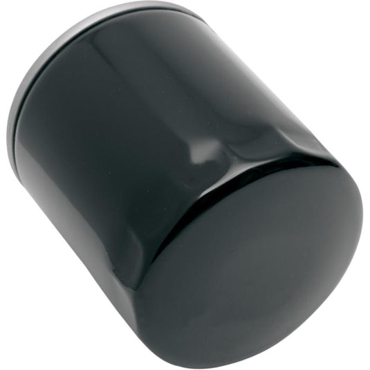 Drag Specialties 0712-0022 Spin-On Oil Filter - Black with Nut