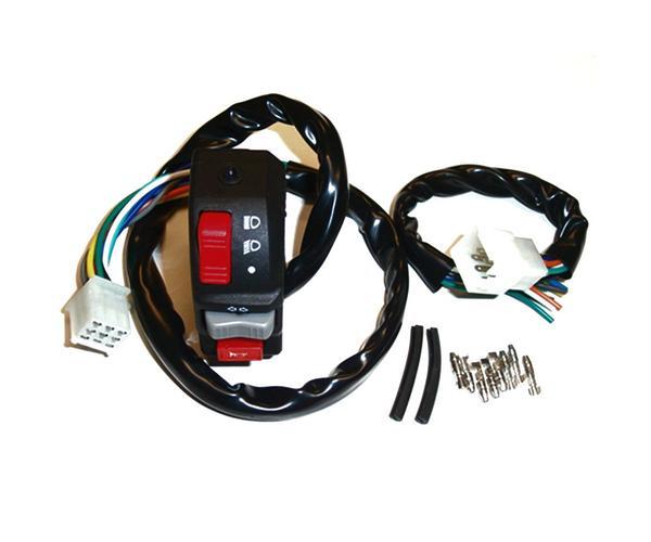 K&S Technologies 12-0055CN Off-Road Handlebar Switch with 9 Pin Connector