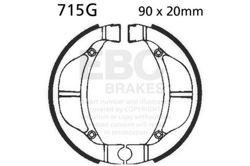 Load image into Gallery viewer, Ebc Powersports 715G EBC HH Sintered Brake Pads
