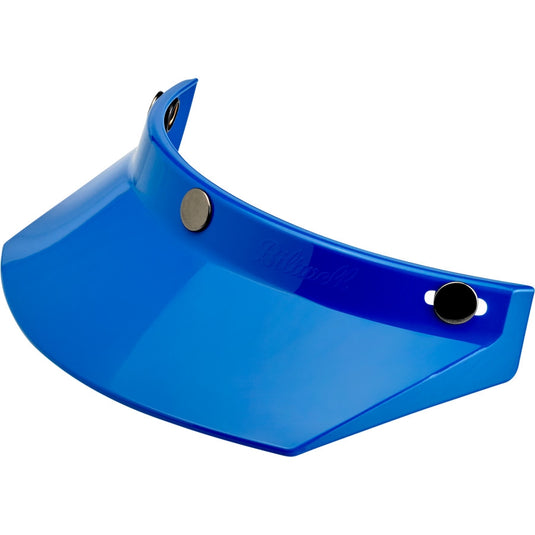 Biltwell Inc. 3-Snap Moto Helmet Visor - Blue