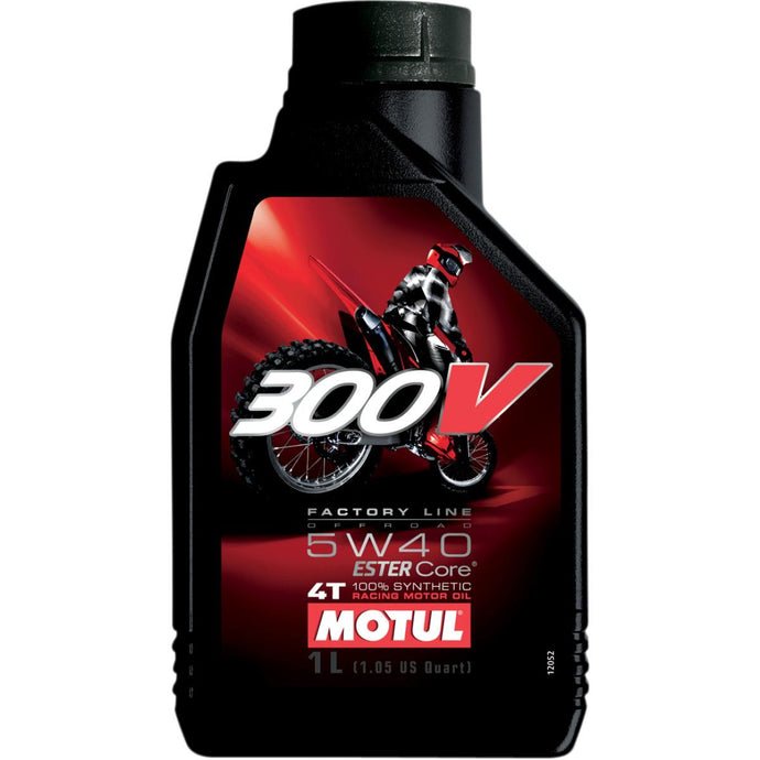 Motul 104112 300V Synthetic Motor Oil - 5W40 - 1L.