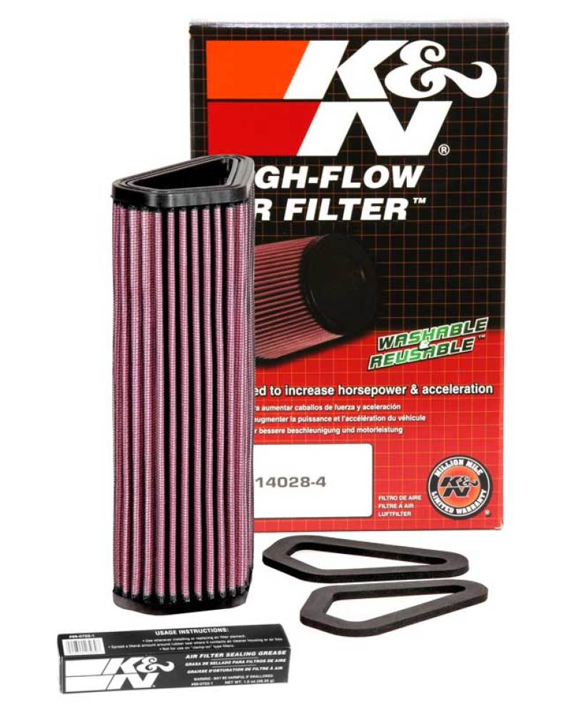 Load image into Gallery viewer, K&amp;N Engineering DU-1007 KN Motorcycle Direct Fit Air Filters
