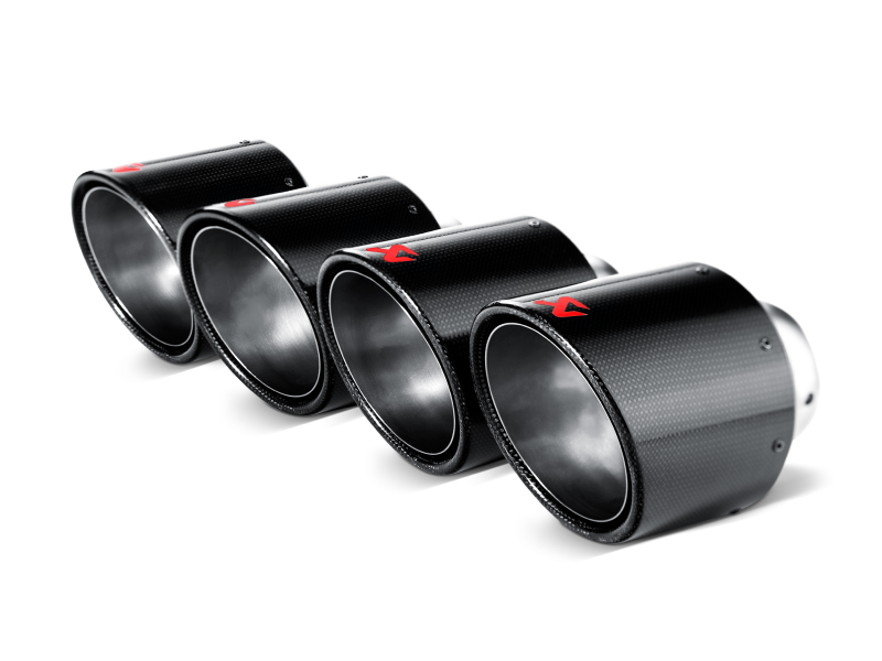 Load image into Gallery viewer, Akrapovic TP-NIR35C AKR Tail Pipe Set - Carbon
