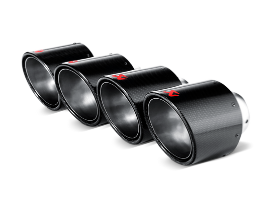 Akrapovic TP-NIR35C AKR Tail Pipe Set - Carbon
