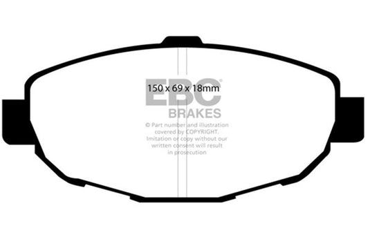 Ebc DP31007C EBC Redstuff Brake Pad Sets