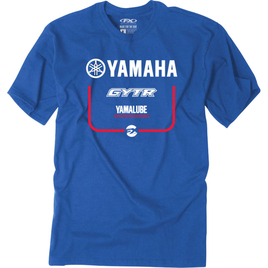 Factory Effex Yamaha Upshift Youth T-Shirt (Small, Royal)