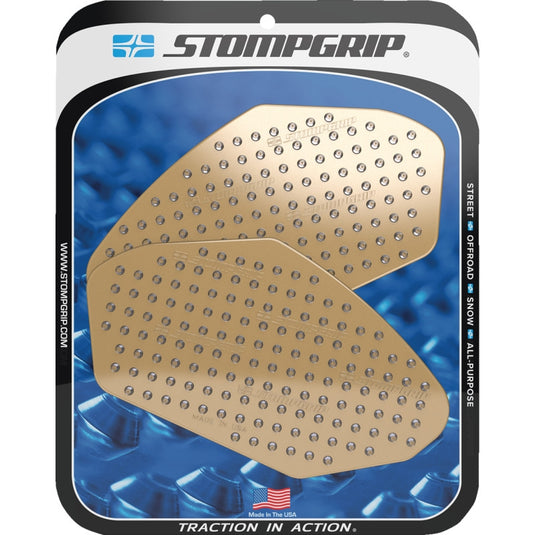 Stompgrip 55-10-0140C Volcano Profile Traction Tank Grip - Street - Clear