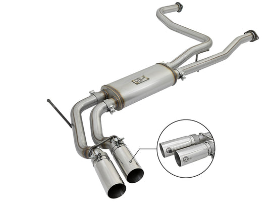 Afe 49-46124-P AFE Exhaust Cat Back