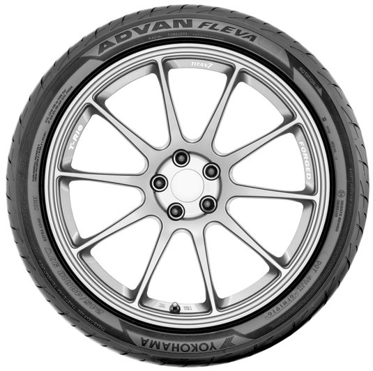 Yokohama Tire 110170181 YOK Advan Fleva V701 Tire