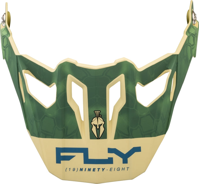 Fly Racing Visor for Trekker Kryptek Conceal Helmet - Matte Tan/Sage/Black