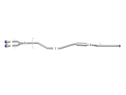 Afe 49-36620-L AFE Exhaust Cat Back
