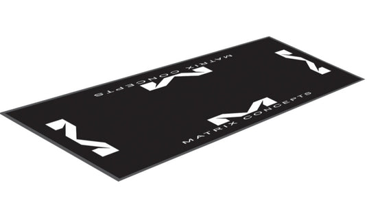 Matrix Concepts Llc M80-100 Carpeted Work Mat - Black - 4ft.x8ft.