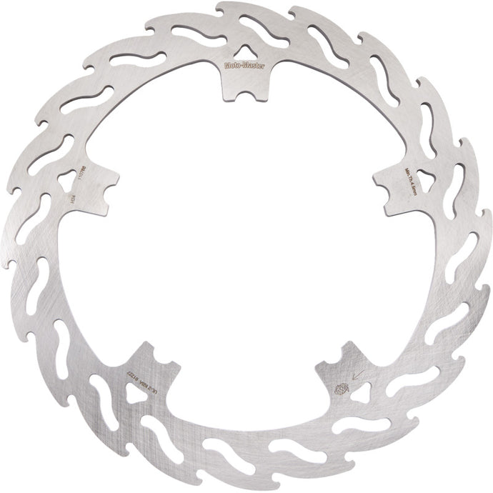 Moto-Master 110766-PU Flame Fixed Front Brake Rotor - 11.8in. - 6.79in.