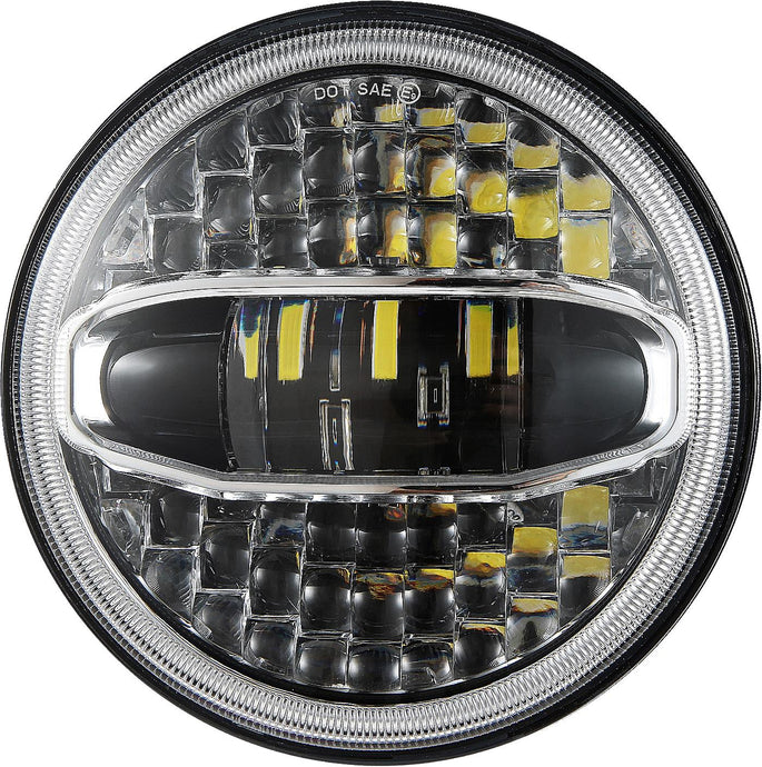 Pathfinder HD7NWC Ultra Beam Wide View 7in. LED Headligh
