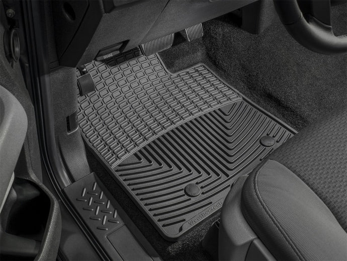 Weathertech W476 WT Rubber Mats - Rear - Blk