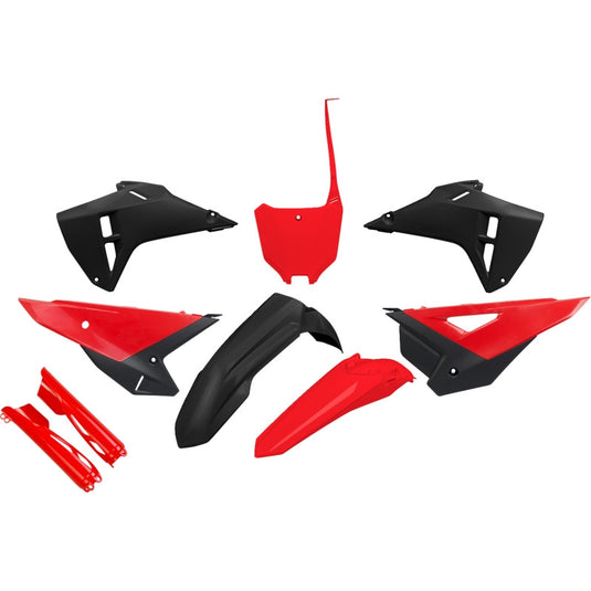 Ufo Plastics HOKIT127F@111 Complete Body Kit - Black/Red