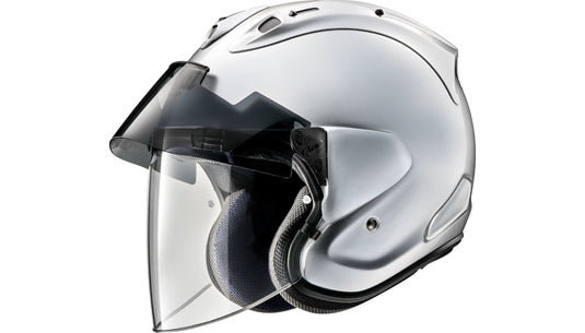 Arai Helmets Ram-X Solid Helmet (Large, Aluminum Silver)