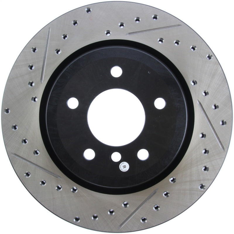 Load image into Gallery viewer, Stoptech 127.34080R ST Slot &amp; Drill Brake Rotors
