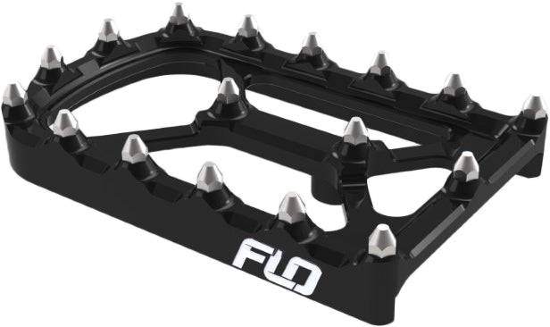 Flo Motorsports HDBP-TIP BLK Universal Touring Brake Pedal Pad - Black