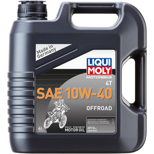 Liqui Moly 20084 4T Synthetic Offroad Motor Oil - 10W-40 - 4L