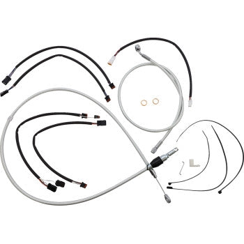 Magnum 3871162 Sterling Chromite Handlebar Installation Kit for 15in-17in. Ape