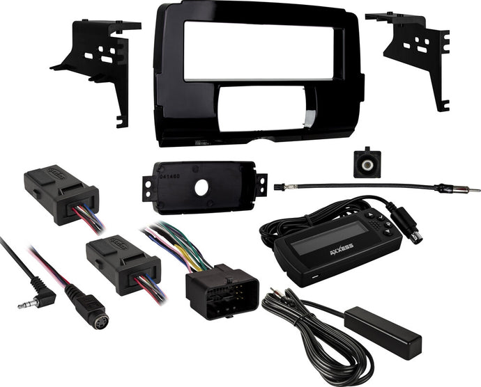 Saddle Tramp 99-9714WR Single DIN Conversion Kit with Interface